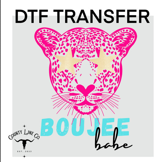Boujee Babe DTF Transfer